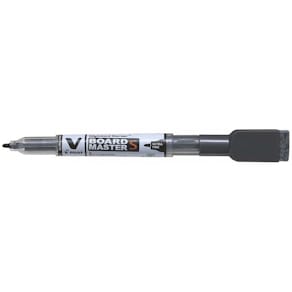Whiteboardmarker Pilot V-Board Master, sort 0,8 mm rund, 10 stk