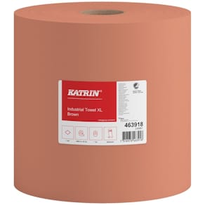Industriaftørringsrulle Katrin 1-lags brun, 320 mm x 1000 m, 1 rl