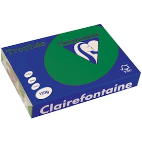Gekleurd papier Clairefontaine Trophée Intens, A4, 120 g/m², 250