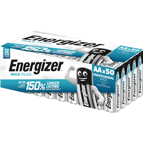 Batteri ENERGIZER Max Plus AA 50/fp