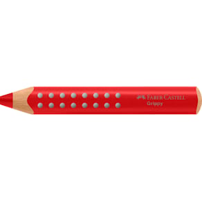Buntstift Faber-Castell Grippy, erdbeerrot