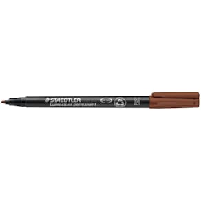 Folienstift STAEDTLER Lumocolor permanent, M, braun