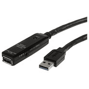 StarTech.com 10 m aktiv USB 3.0-förlängningskabel - M/F