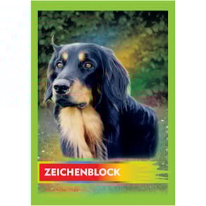 Zeichenblock PVP A4, 100 g/m², 20 Blatt