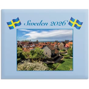 Väggkalender 2026 Sweden kuv