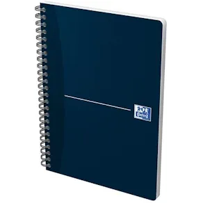 Anteckningsbok Oxford Essentials A4, linjerat, 90g, 5st