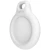 Secure Holder with Keyring - White