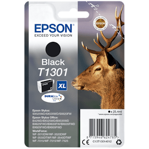 Bläckpatron EPSON C13T13014012 Svart