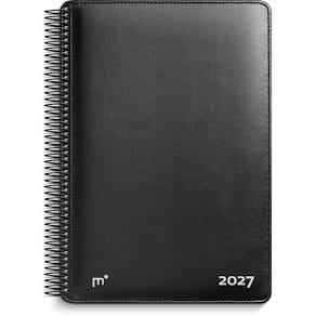 Ugekalender Mayland City Diplomat 2027, 187 x 250 mm, sort