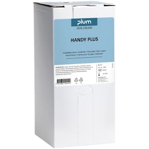 Håndcreme Plum Handy Plus, bag-in-box refill til dispenser