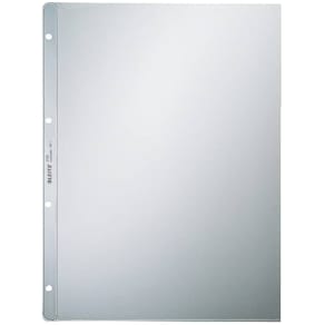 Prospekthülle Leitz Extrastark, genarbt, A4, oben offen, 4-fach