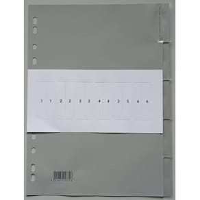 Plastregister PLASTOREG A4 5-fl