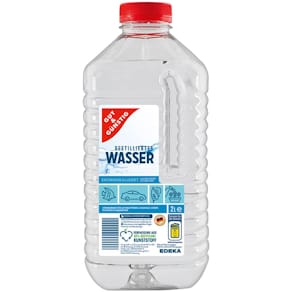 Destilliertes Wasser GUT & GÜNSTIG, 2 L