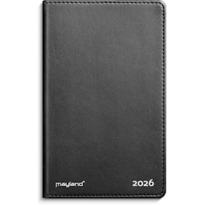 Kalender Mayland 2 dage pr. side 2026, sort