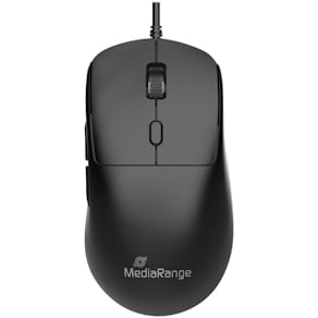 Maus MediaRange, optisch, kabelgebunden, USB-C, schwarz