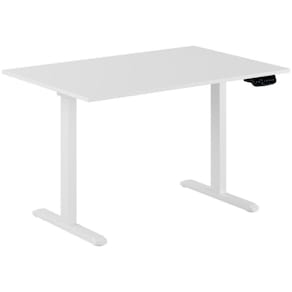 Skrivbord Ergo 2-motorigt 120x80cm vit
