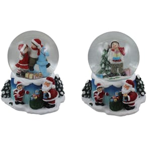 Schneekugel Noname, Kinder, Musik, sortiert, Ø10 cm, Spieluhr