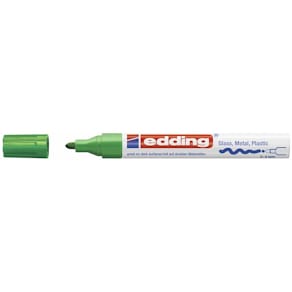 Paintmarker edding 750 EcoLine 2–4 mm, rund, grøn, 10 stk
