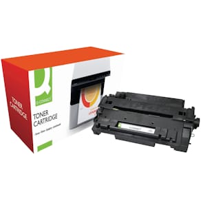 Lasertoner Q-Connect KF14724, kompatibel zu HP CE255A, schwarz