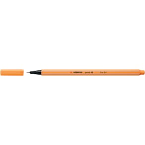 Fineliner STABILO point 88 EF, 0,4 mm, papaya