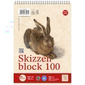 Skizzenblock Edition DÜRER, A5, 100 Blatt, weiß