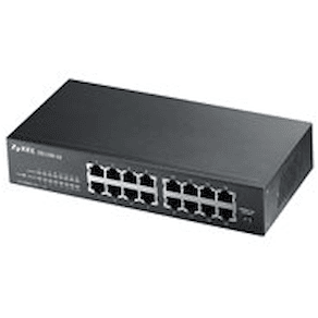 Zyxel GS1100-16 - Switch - 16 x 10/100/1000 - skrivbordsmodell,