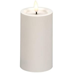 Blockljus KONSTSMIDE LED timer vit 20cm