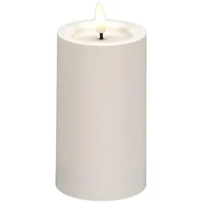 Blockljus KONSTSMIDE LED timer vit 20cm