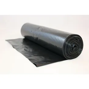 Plastsäck LD 125L 40my svart 25/rl