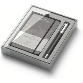 Geschenkset Faber-Castell Ambition Edelharz KS, schwarz