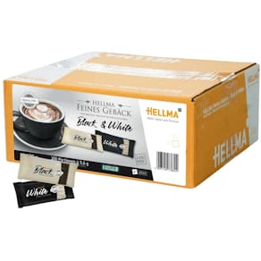 Keks Hellma Feines Gebäck Black & White, 200 Stk
