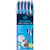 Balpen Schneider Slider Memo, extra breed, blauw, 4+1 gratis