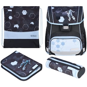 Schulrucksack-Set Herlitz Loop Plus Cyber Soccer