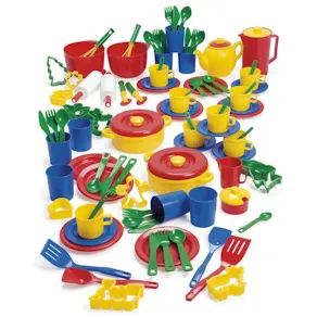 Leksaksmat-set, 100 delar