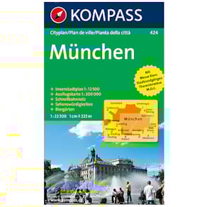 Stadtplan KOMPASS Cityplan München