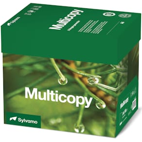 Kopieringspapper MultiCopy A4 Ohålat 80g, 5x500/krt