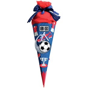 Schultüte ROTH Soccer Bastelset, 68 cm, rot