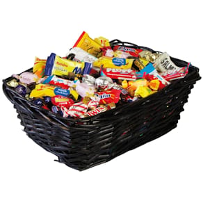 Godis Presentkorg svart inslaget 2,5kg