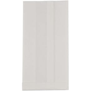 Klodsbundspose LD-PE 40 µm, 260x300 mm, hvid, 1000 stk