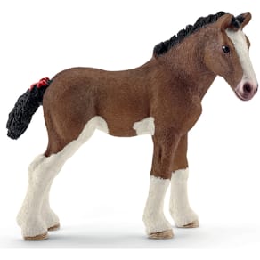 Spielzeugfigur SCHLEICH Clydesdale Fohlen, 8,3 x 3,7 x 7,9 cm
