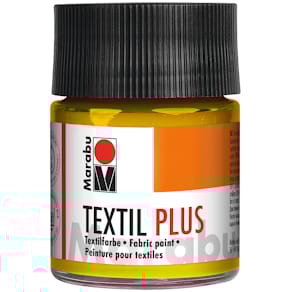 Textilfarbe Marabu Textil Plus, mittelgelb, 50 ml