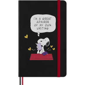 Classic Hard Linjerad Large Snobben Svart