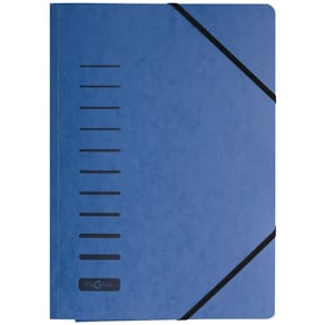 Gummizugmappe PAGNA, A4, blau