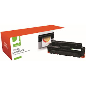 Lasertoner Q-CONNECT, kompatibel mit HP CF410X, schwarz