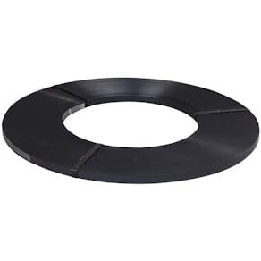 Stålbånd enkeltspolet, 16x0,50 mm 400 m, Ø300, 660 kg, sort