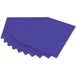 Tonpapier Folia, 50x70 cm, 130 g/m², dunkelviolett, 100 Blatt