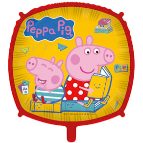 Folienballon Procos Peppa Pig Quadrat, 46 cm, bunt