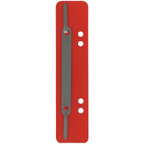 Heftstreifen Q-Connect, PP, 34 x 150 mm, 25 St., rot