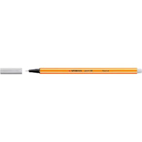 Fineliner STABILO point 88, lichtgrijs
