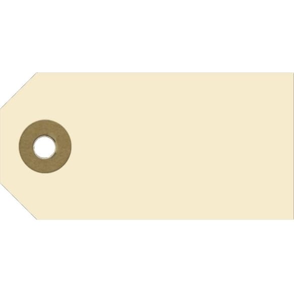 Merkelapp manilla m/hull 4x8cm (1000)